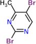 2,5-dibromo-4-methyl-pyrimidine