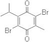 2,5-Dibromo-3-methyl-6-isopropyl-p-benzoquinone