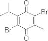 2,5-dibromo-6-isopropyl-3-methyl-1,4-benzoquinone