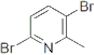 2,5-dibromo-6-methylpyridine