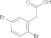 Benzeneacetic acid, 2,5-dibromo-