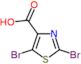 2,5-Dibromo-4-thiazolecarboxylic acid