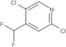 2,5-Dichloro-4-(difluoromethyl)pyridine