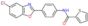 N-[4-(5-chloro-1,3-benzoxazol-2-yl)phenyl]thiophene-2-carboxamide