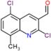 2,5-dichloro-8-methyl-quinoline-3-carbaldehyde