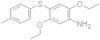 2,5-Diethoxy-4-[(4-methylphenyl)thio]benzenamine