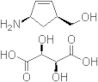 2-Cyclopentene-1-methanol, 4-amino-, (1S,4R)-, (2S,3S)-2,3-dihydroxybutanedioate (1:1) (salt)