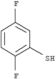 2,5-difluorobenzenethiolate