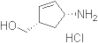 (1S,4R)-(4-Aminocyclopent-2-enyl)methanol hydrochloride