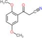 3-(2,5-dimethoxyphenyl)-3-oxo-propanenitrile