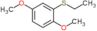 2-etilsulfanil-1,4-dimetossi-benzene