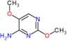 2,5-Dimethoxy-4-pyrimidinamine