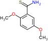 2,5-dimethoxybenzenecarbothioamide