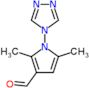 2,5-dimethyl-1-(4H-1,2,4-triazol-4-yl)-1H-pyrrole-3-carbaldehyde