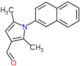 2,5-dimethyl-1-(naphthalen-2-yl)-1H-pyrrole-3-carbaldehyde