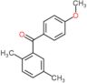 (2,5-dimethylphenyl)(4-methoxyphenyl)methanone