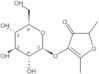 4-(β-<span class="text-smallcaps">D</span>-Glucopyranosyloxy)-2,5-dimethyl-3(2H)-furanone