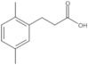 2,5-Dimethylbenzenepropanoic acid