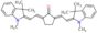 2,5-Bis[2-(1,3-dihydro-1,3,3-trimethyl-2H-indol-2-ylidene)ethylidene]cyclopentanone