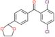 (2,5-dichlorophenyl)-[4-(1,3-dioxolan-2-yl)phenyl]methanone