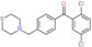 (2,5-dichlorophenyl)-[4-(thiomorpholinomethyl)phenyl]methanone