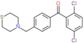 Methanone, (2,5-dichlorophenyl)[4-(4-thiomorpholinylmethyl)phenyl]-