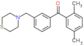 (2,5-dimethylphenyl)-[3-(thiomorpholinomethyl)phenyl]methanone