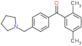 (2,5-dimethylphenyl)-[4-(pyrrolidin-1-ylmethyl)phenyl]methanone