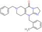 7-benzyl-10-(2-methylbenzyl)-2,6,7,8,9,10-hexahydroimidazo[1,2-a]pyrido[4,3-d]pyrimidin-5(3H)-one