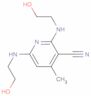 2,6-Bis[(2-hydroxyethyl)amino]-4-methyl-3-pyridinecarbonitrile