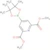 2,6-Pyridinedicarboxylic acid,4-(4,4,5,5-tetramethyl-1,3,2-dioxaborolan-2-yl)-, dimethyl ester