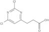 Acide 2,6-dichloro-4-pyrimidinepropanoïque