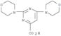 2,6-Di-4-morpholinyl-4-pyrimidinecarboxylic acid