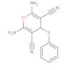 4H-Thiopyran-3,5-dicarbonitrile, 2,6-diamino-4-phenyl-