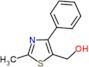 2-Methyl-4-phenyl-5-thiazolemethanol