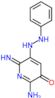 (6Z)-2-amino-6-imino-5-(2-phenylhydrazino)pyridin-3(6H)-one