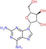9-(beta-D-arabinofuranosyl)-9H-purine-2,6-diamine