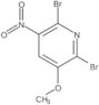 2,6-Dibromo-3-methoxy-5-nitropyridine