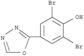 Phenol,2,6-dibromo-4-(1,3,4-oxadiazol-2-yl)-