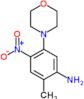 2-methyl-5-morpholin-4-yl-4-nitroaniline