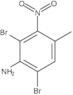 2,6-Dibromo-4-methyl-3-nitrobenzenamine