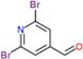 2,6-dibromopyridine-4-carbaldehyde