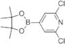 2,6-Dichloro-4-(4,4,5,5-tetramethyl-1,3,2-dioxaborolan-2-yl)pyridine