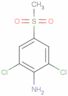2,6-dichloro-4-mesylaniline