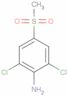 2,6-Dichloro-4-(methylsulfonyl)benzenamine