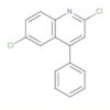 Quinoline, 2,6-dichloro-4-phenyl-