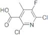 2,6-Dichloro-5-fluoro-4-methylpyridine-3-carboxylic acid
