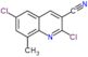 2,6-Dichloro-8-methyl-3-quinolinecarbonitrile