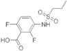 Acido 2,6-difluoro-3-[(propilsulfonil)amino]benzoico