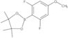 2-(2,6-Difluoro-4-methoxyphenyl)-4,4,5,5-tetramethyl-1,3,2-dioxaborolane